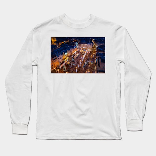 Zagreb Long Sleeve T-Shirt by ivancoric